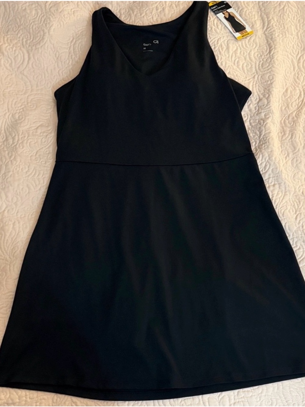 GapFit Black Active Tank Dress